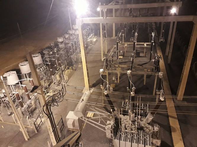 Montagem de Subestações